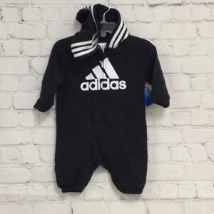 Adidas Sweatsuit size 6M Long Sleeve Zip Up with Hood